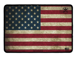 American Flag Cleaning Mat