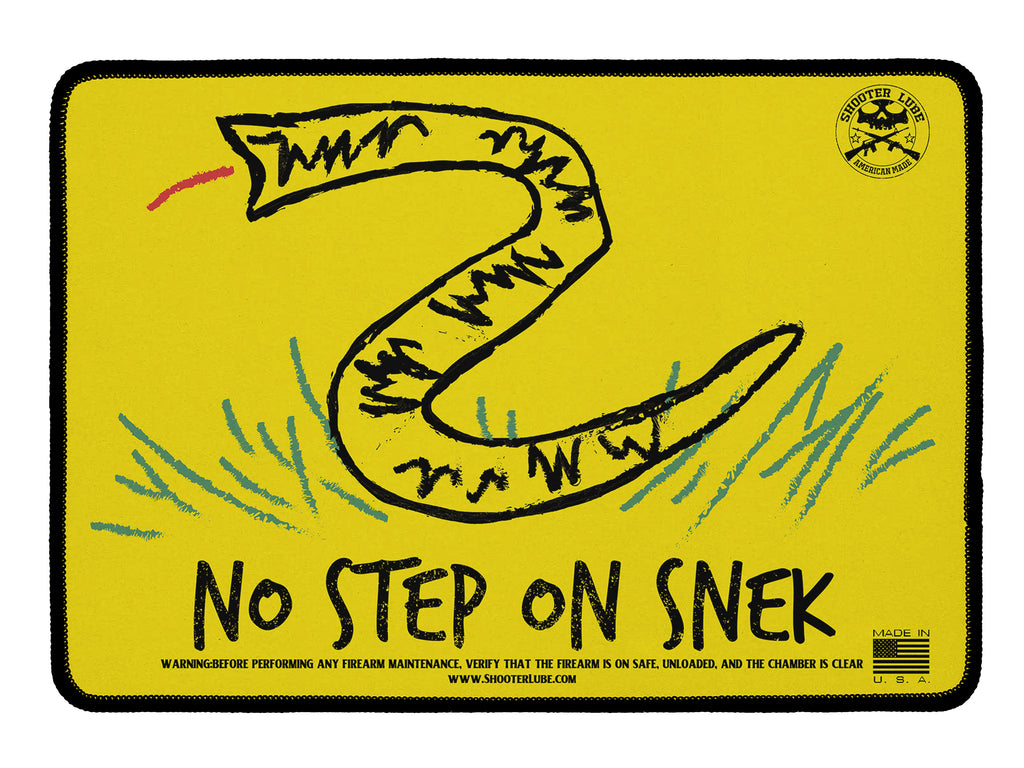 No Step on Snek (x 2 decals)