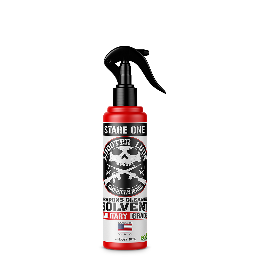 Military Grade Weapons Cleaning Solvent – Shooter Lube